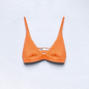 Zara Knit Bra Top - Size S (NWOT)